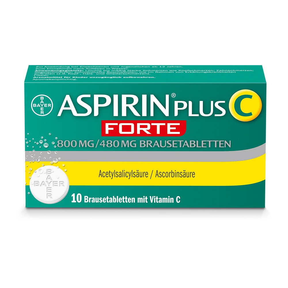 Aspirin Plus C Forte Brausetabletten 10 St
