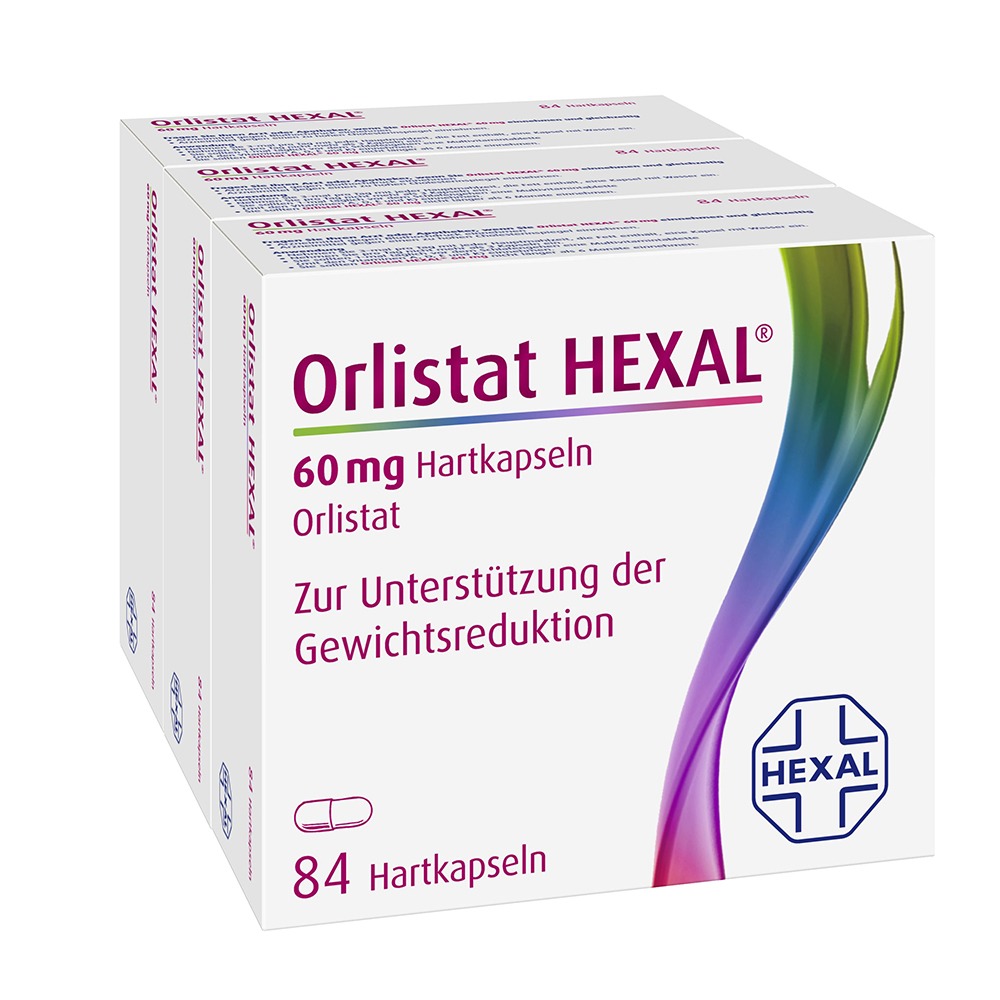 ORLISTAT HEXAL 60 mg Dreierpack