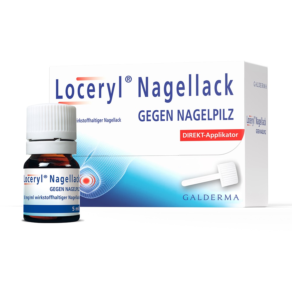 Loceryl Nagellack gegen Nagelpilz mit Direkt-Applikator