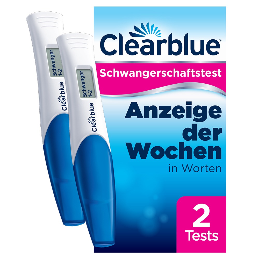 Clearblue Schwangerschaftstest mit Wochenbestimmung 2  St