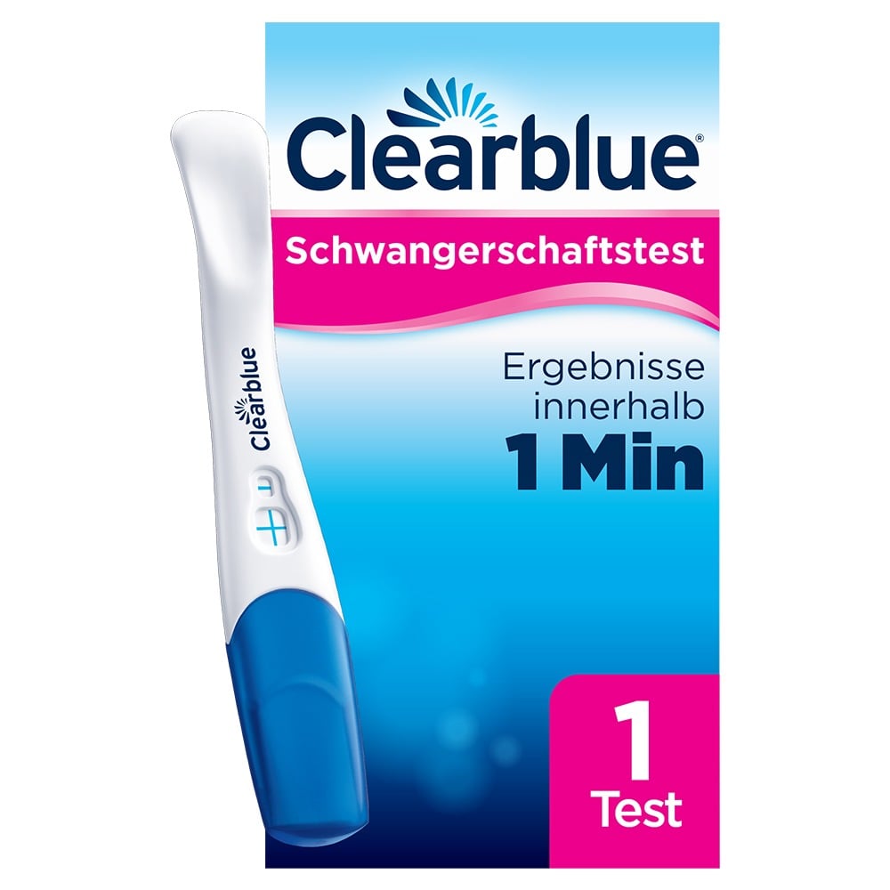 Clearblue Schwangerschaftstest Schnelle Erkennung 1 St