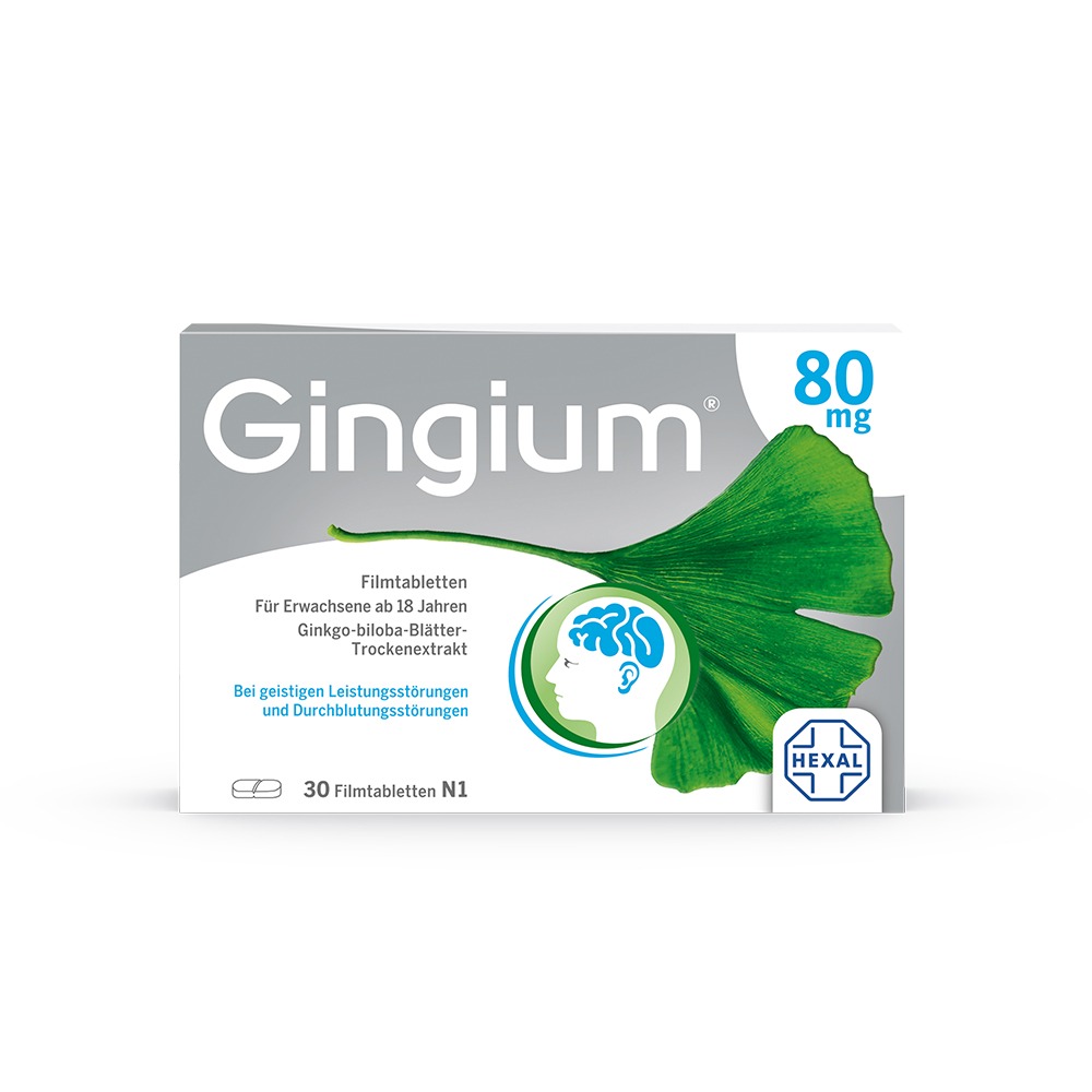 Gingium 80 mg 30 St