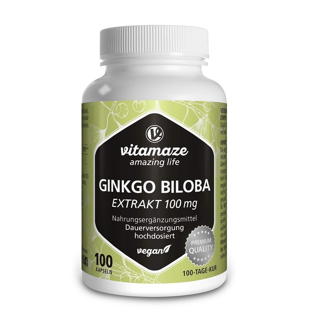 Ginkgo Biloba 100 mg vegan