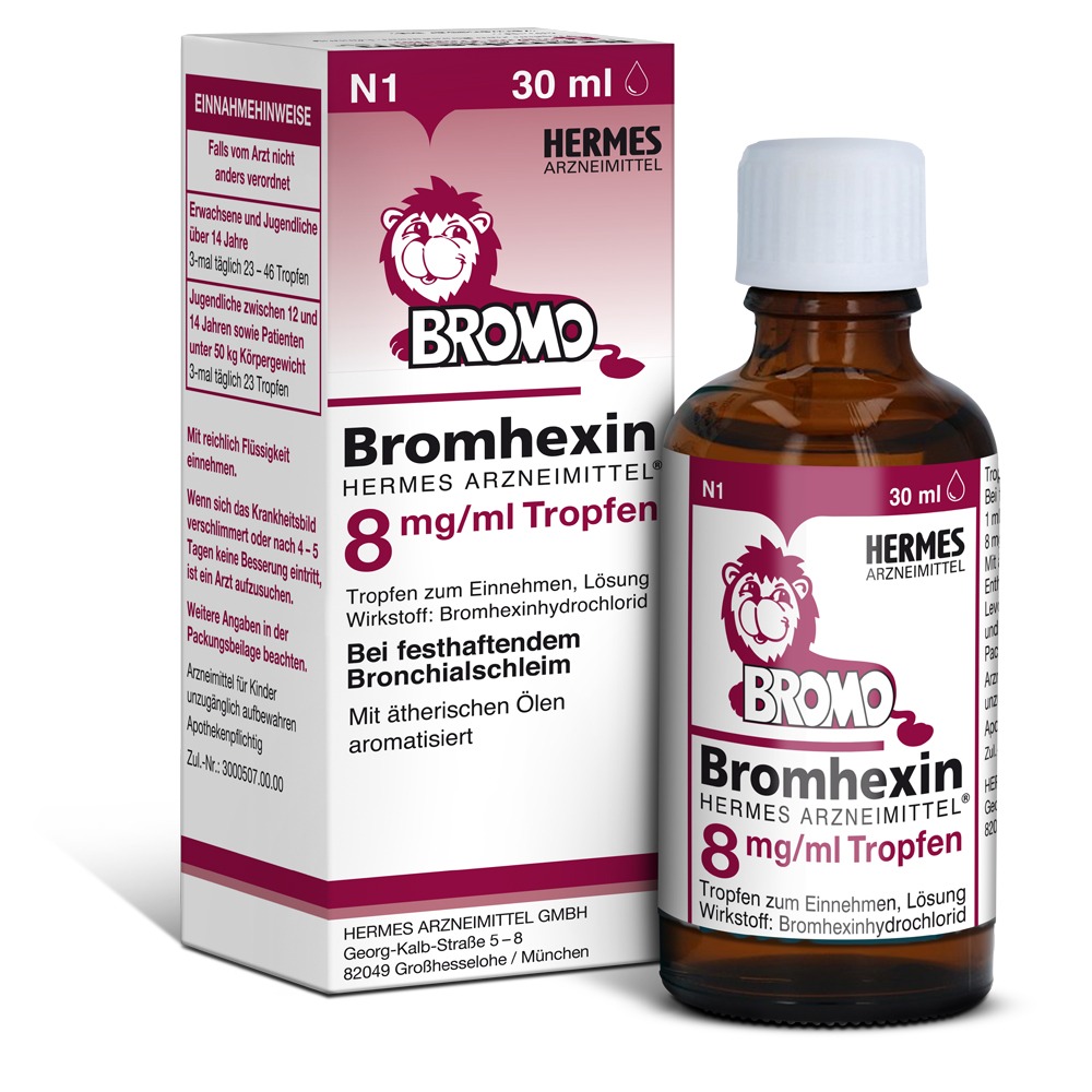 Bromhexin Hermes Arzneimittel 8mg/ml 30  ml