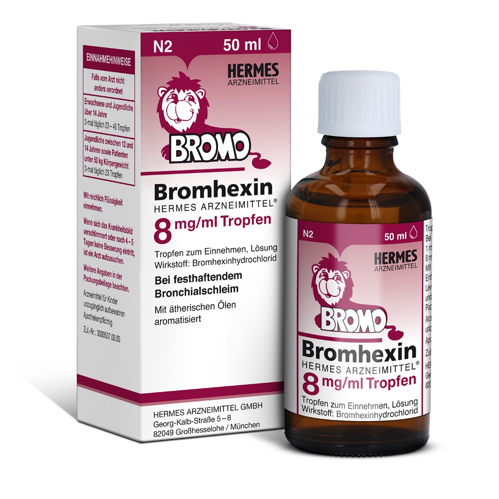 Bromhexin Hermes Arzneimittel 8mg/ml 50  ml