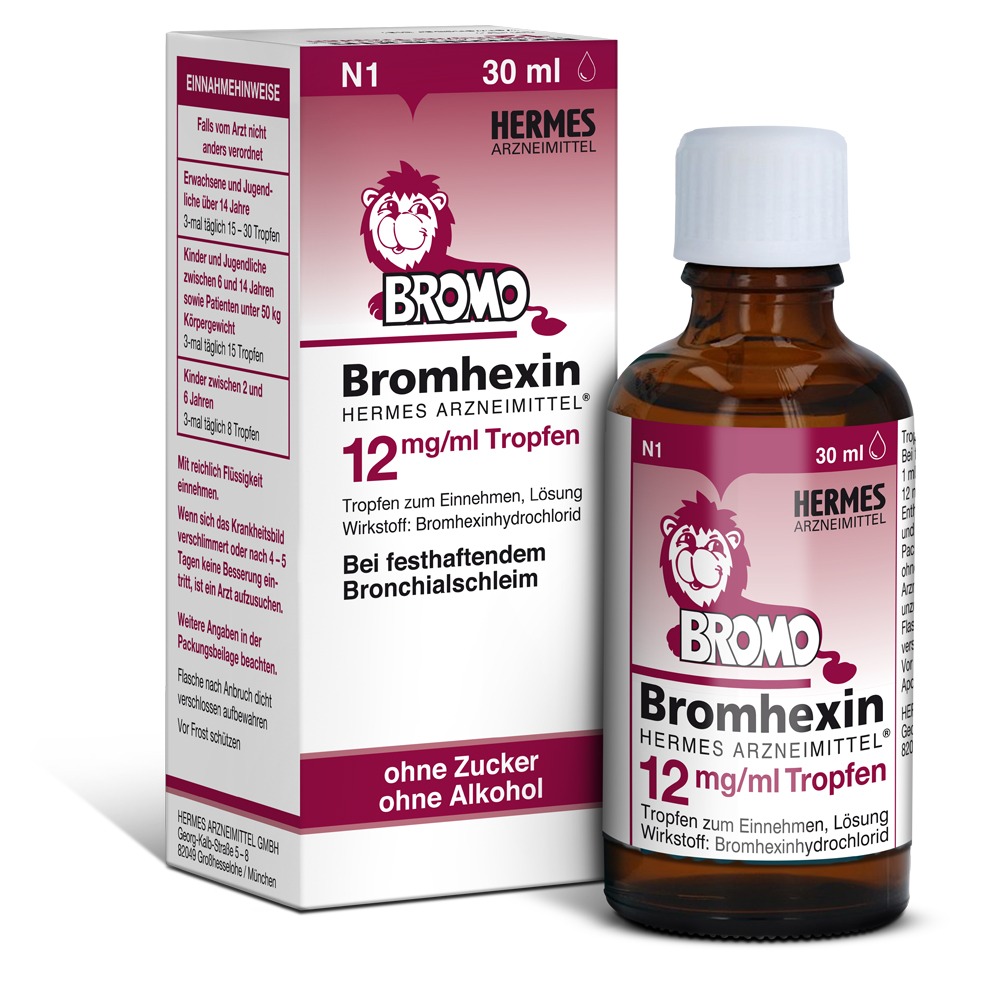Bromhexin Hermes Arzneimittel 12mg/ml 30  ml