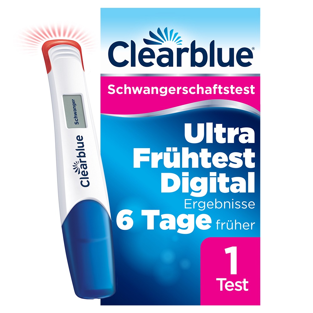 Clearblue Schwangerschaftstest Ultra Frühtest Digital 1 St