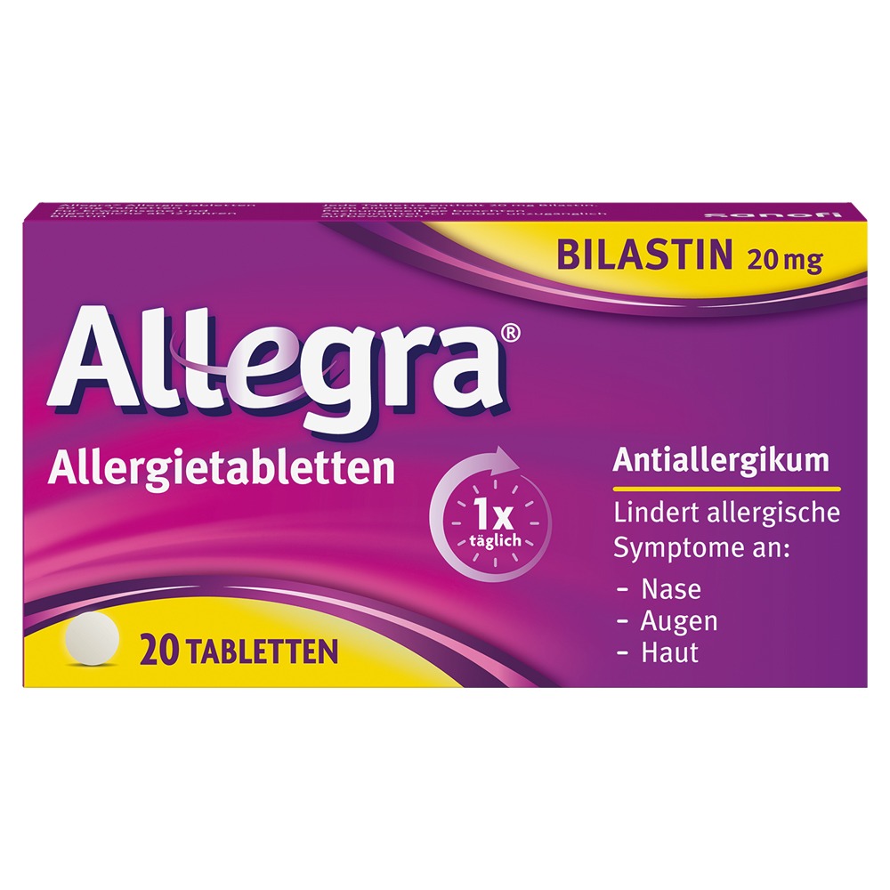 Allegra Allergietabletten - Jetzt 1€ Rabatt sichern!*