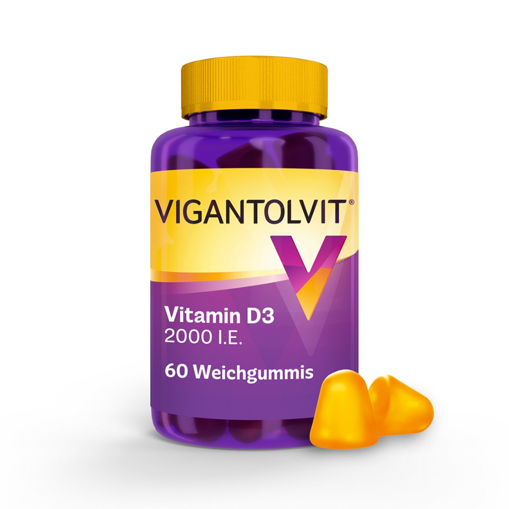 VIGANTOLVIT 2000 I.E. Vitamin D Weichgummis