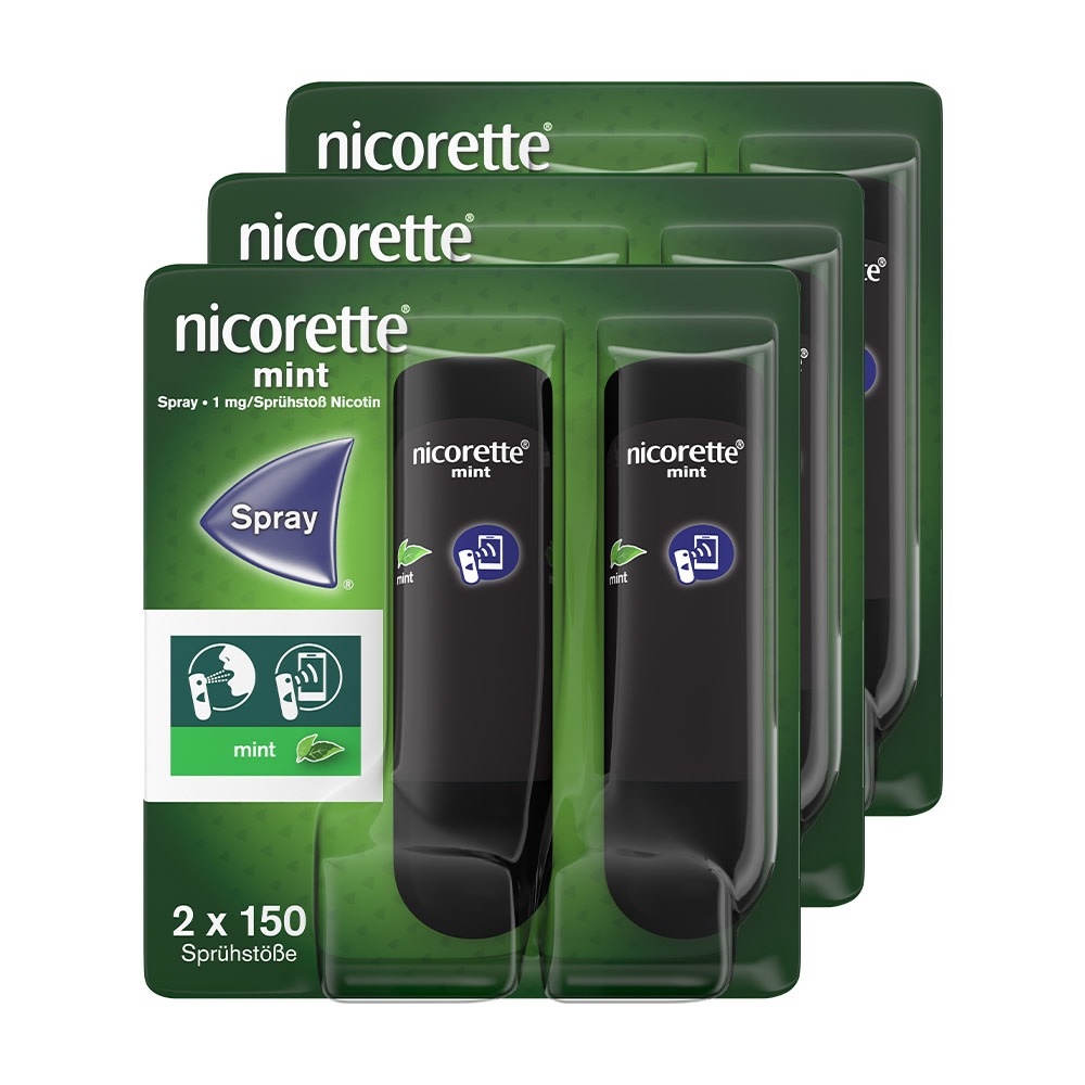 Nicorette Mint Spray 6er Pack