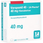 Verapamil 40-1a Pharma Filmtabletten
