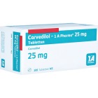 Carvedilol-1a Pharma 25 mg Tabletten