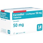 Carvedilol-1a Pharma 50 mg Tabletten
