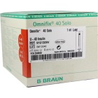 Omnifix Solo Insulinspritzen 1 ml U40