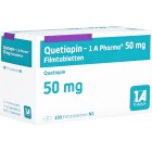 Quetiapin-1a Pharma 50 mg Filmtabletten