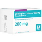 Quetiapin-1a Pharma 200 mg Retardtablett