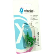 Produktabbildung: Miradent Interdentalbürsten Pic-Brush Ersatzbürsten medium grün