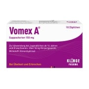 Produktabbildung: Vomex A® Suppositorien 150 mg