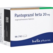 Produktabbildung: PANTOPRAZOL beta 20 mg magensaftres.Tabletten