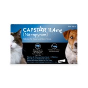 Produktabbildung: Capstar Tabletten Hunde bis 11 kg und Katzen