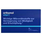 Produktabbildung: Orthomol Vital f Trinkfläschchen/Kapsel