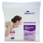 Produktabbildung: Duniwell Einmal Waschlappen sensitiv