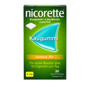 Produktabbildung: nicorette Kaugummi freshfruit 4 mg