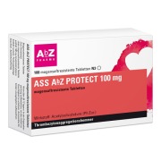 Produktabbildung: ASS ABZ PROTECT 100 mg magensaftresistente Tabletten