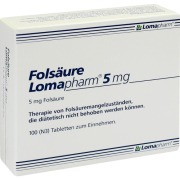 Produktabbildung: Folsäure Lomapharm 5 mg Tabletten
