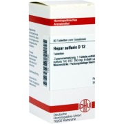Produktabbildung: Hepar Sulfuris D 12 Tabletten