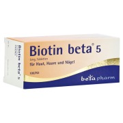 Produktabbildung: Biotin BETA 5 Tabletten