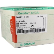 Produktabbildung: Omnifix Solo Insulinspritzen 1 ml U40