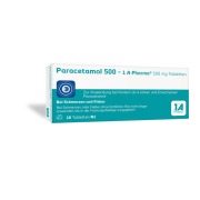 Produktabbildung: Paracetamol 500-1 A Pharma Tabletten
