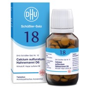 Produktabbildung: DHU Schüßler-Salz Nr. 18 Calcium sulfuratum Hahnemanni D6