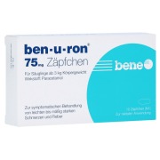Produktabbildung: Ben-u-ron 75 mg Suppositorien