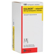 Produktabbildung: Kalinor Retard P 600 mg Hartkapseln