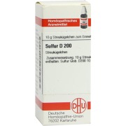 Produktabbildung: Sulfur D 200 Globuli