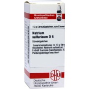 Produktabbildung: Natrium Sulfuricum D 6 Globuli
