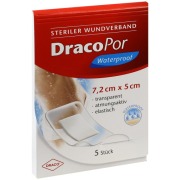 Produktabbildung: DracoPor Waterproof Wundverband 5x7,2cm steril
