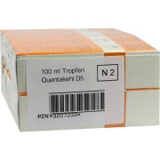 Produktabbildung: Quentakehl D 5 Tropfen 10X10 ml