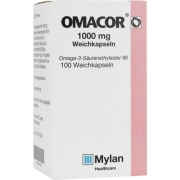 Produktabbildung: Omacor 1.000 mg Weichkapseln 100 St