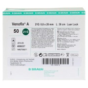 Produktabbildung: Venofix A Venenpunktionsb.21 G 0,8x19mm
