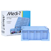 Produktabbildung: MEDI 7 Medikamentendosierer für 7 Tage blau