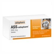 Produktabbildung: ASS ratiopharm 500 mg