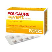 Produktabbildung: Folsäure Hevert Tabletten