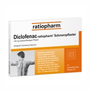 Produktabbildung: Diclofenac ratiopharm Schmerzpflaster 140 mg