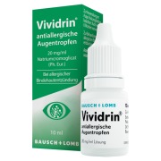 Produktabbildung: Vividrin antiallergische Augentropfen