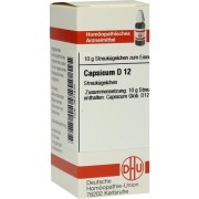 Produktabbildung: Capsicum D 12 Globuli 10 g