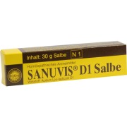 Produktabbildung: Sanuvis D 1 Salbe 30 g