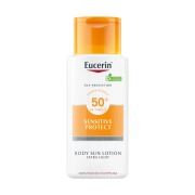 Produktabbildung: Eucerin Sensitive Protect Sun Lotion Extra Leicht LSF 50+